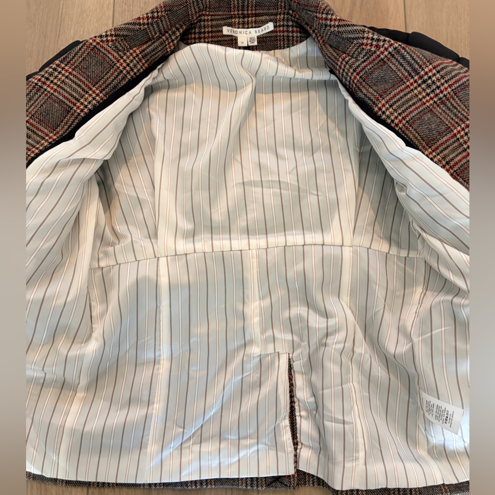 Veronica Beard LARKIN PUFFER BLAZER JACKET size 10 NWOT - Picture 7 of 8